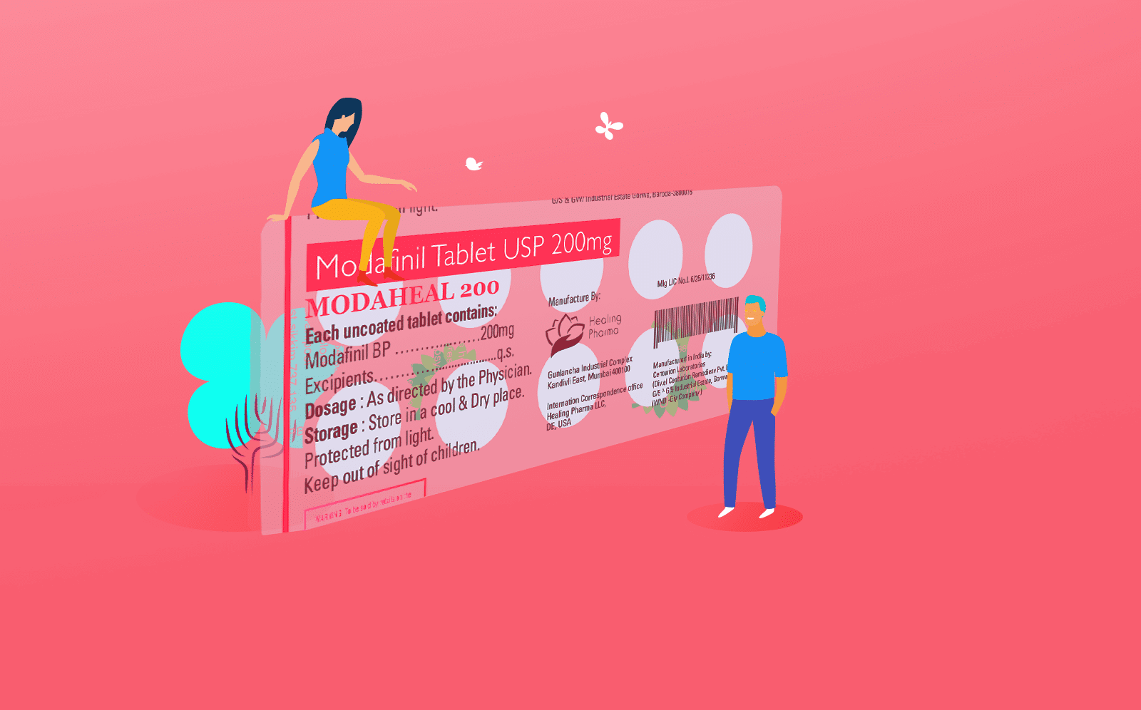 Modaheal Review [2023 Guide] Uses, Side Effects & Dosing - Modafinil.org