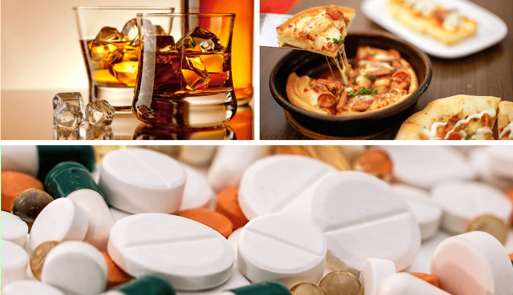 Drugs, Food and Alcohol