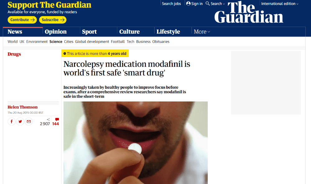 Post on The Guardian