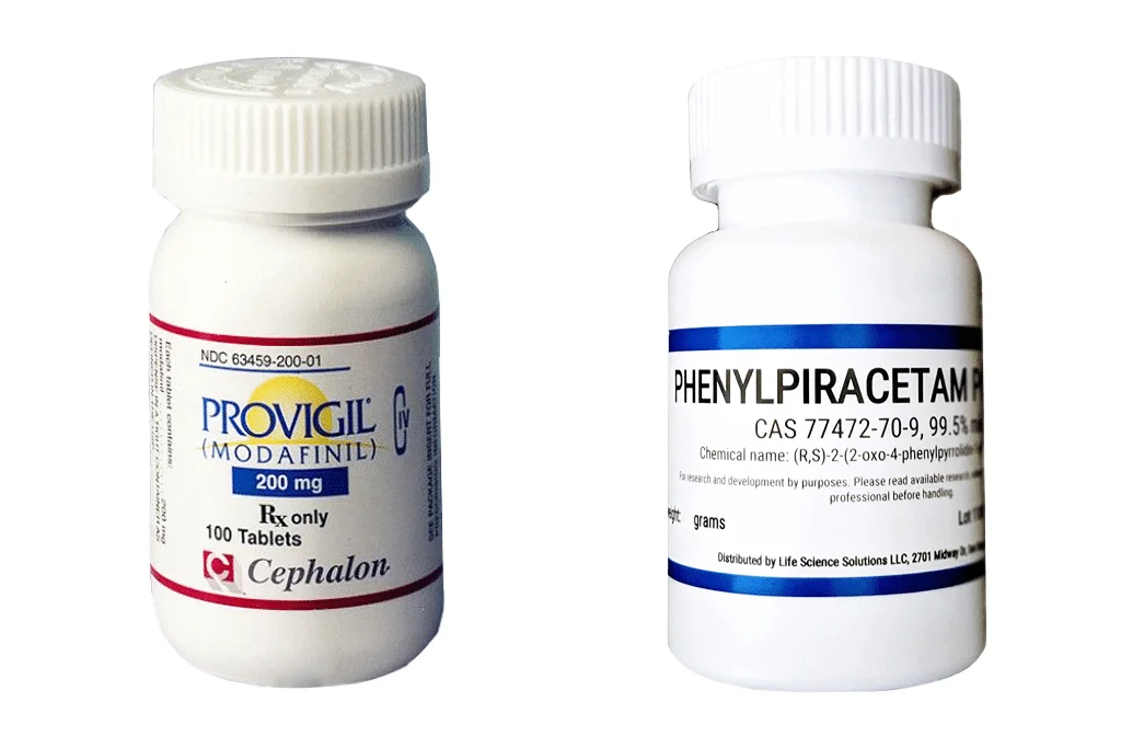 Phenylpiracetam and Modafinil