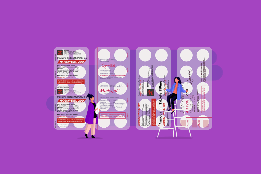 Modavinil vs. Modvigil vs. Armodavinil vs. Artvigil