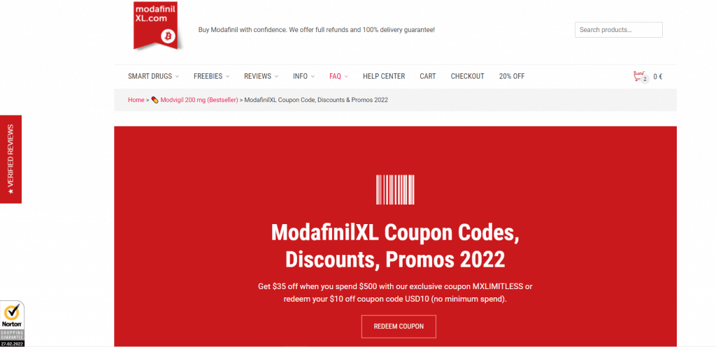 ModafinilXL Discounts