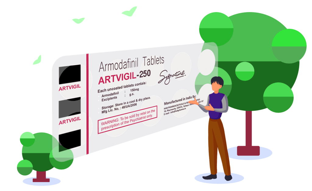 Artvigil 250mg Drug