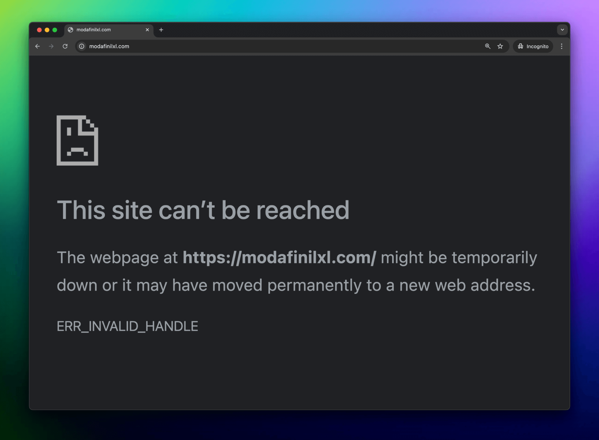 ModafinilXL Can't be Reached - Modafinil.org ModafinilXL Can't be Reached