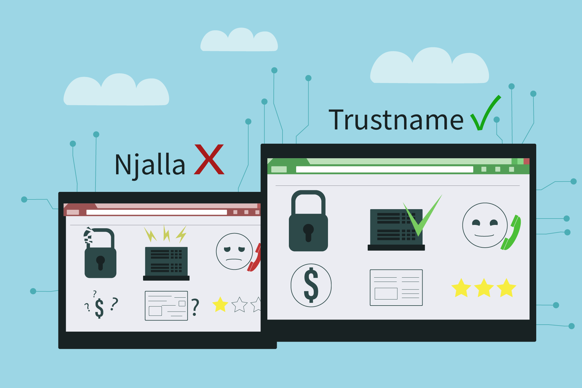 Njalla vs Trustname - Modafinil.org Njalla vs Trustname