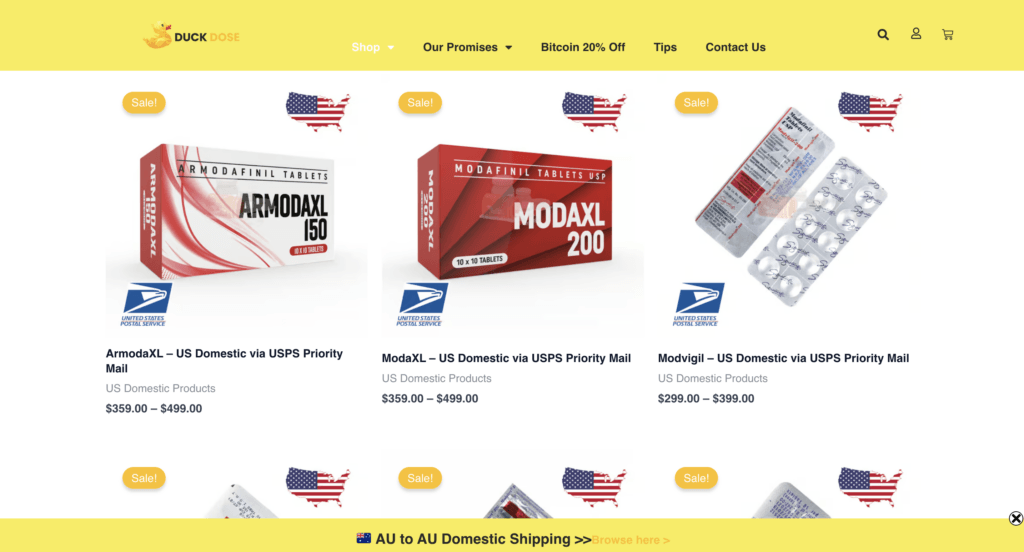 DuckDose Store - Modafinil.org DuckDose Store